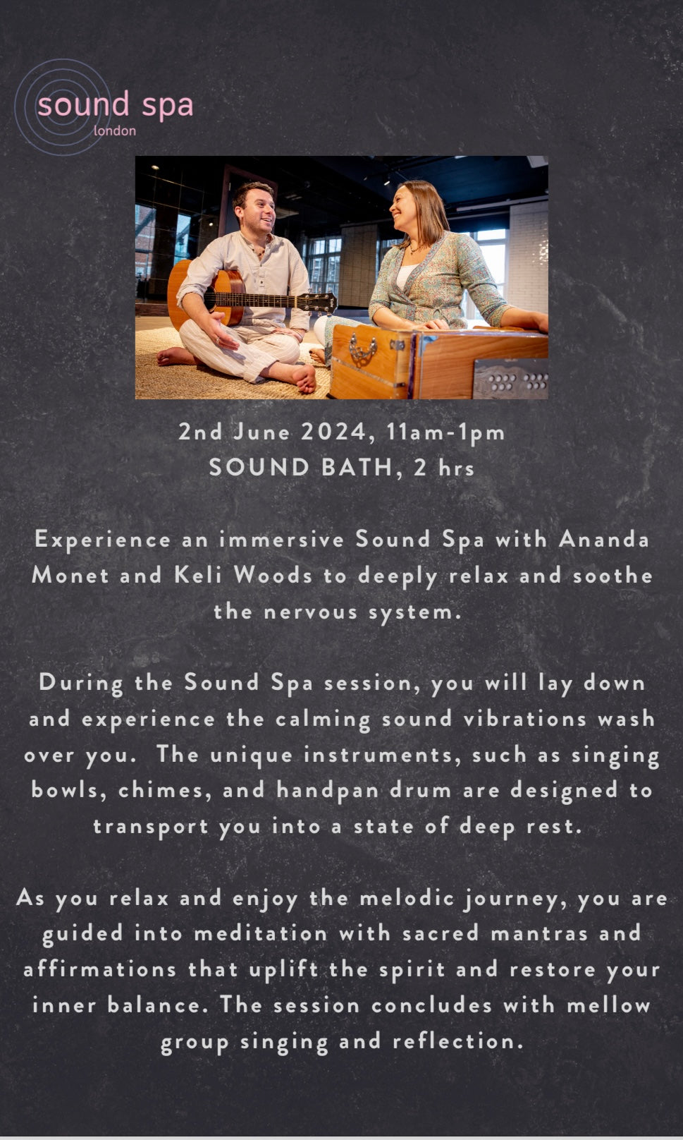 SOUND SPA - with Keli & Ananda